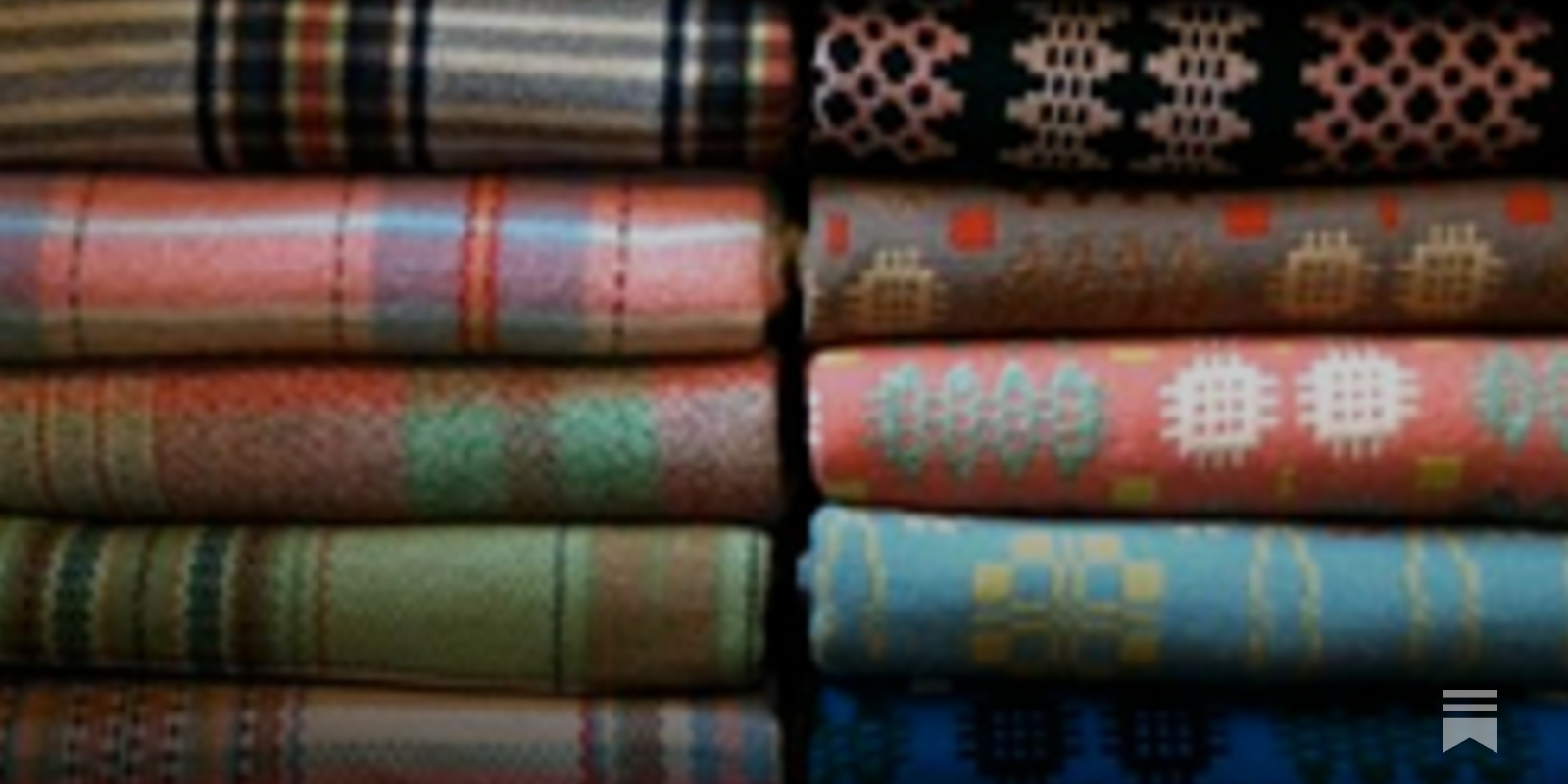 The Welsh Blanket - by Helen Rees Leahy - Woven in History