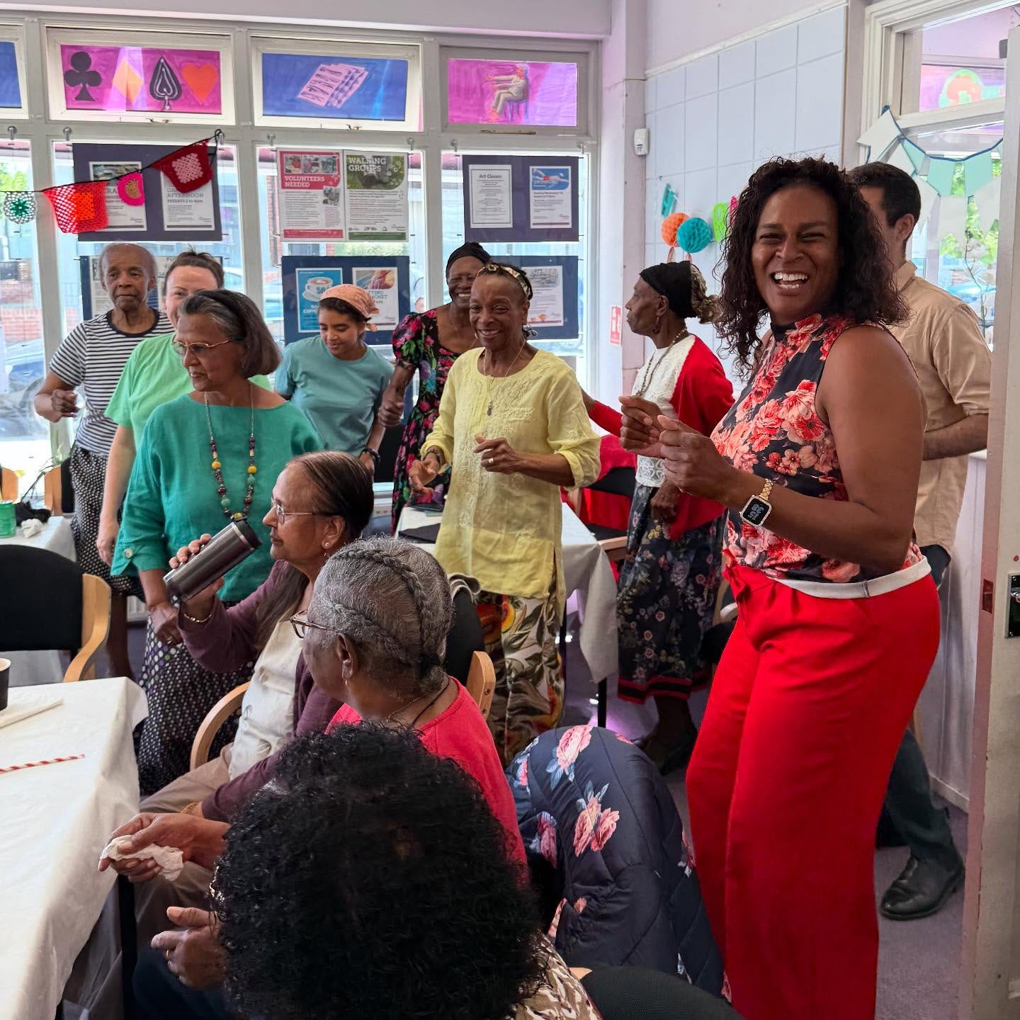 May be an image of 6 people and text