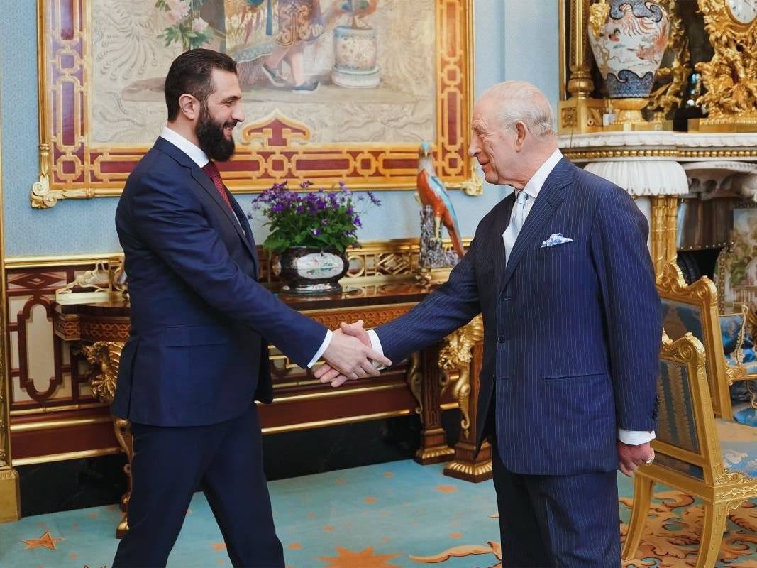 Syrian president meets King Charles during UK visit Syrian president meets King Charles during UK visit