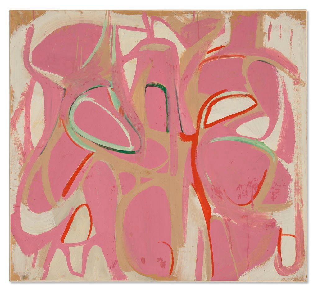 Elaine De Kooning work sells for 700% Above Estimate at Christie's