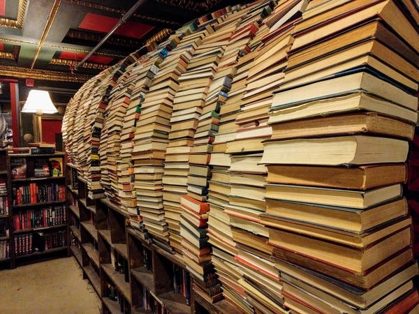 The Last Bookstore, Los Angeles. The Last Bookstore, Los Angeles.