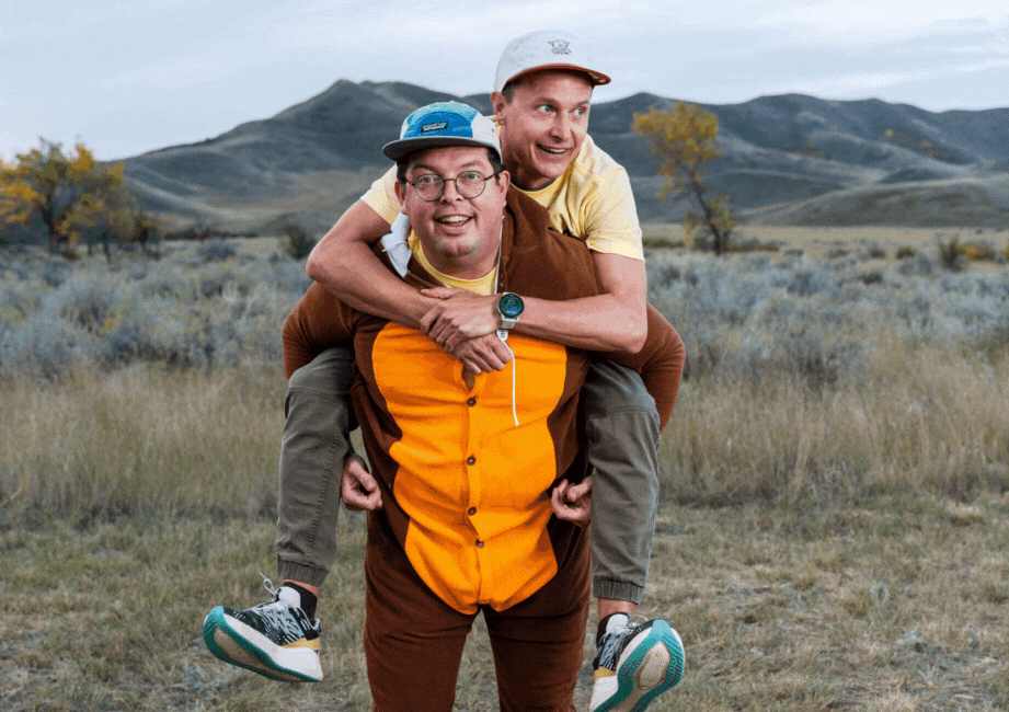 Prairie Sky Running. With Jeff and Warren Dudar