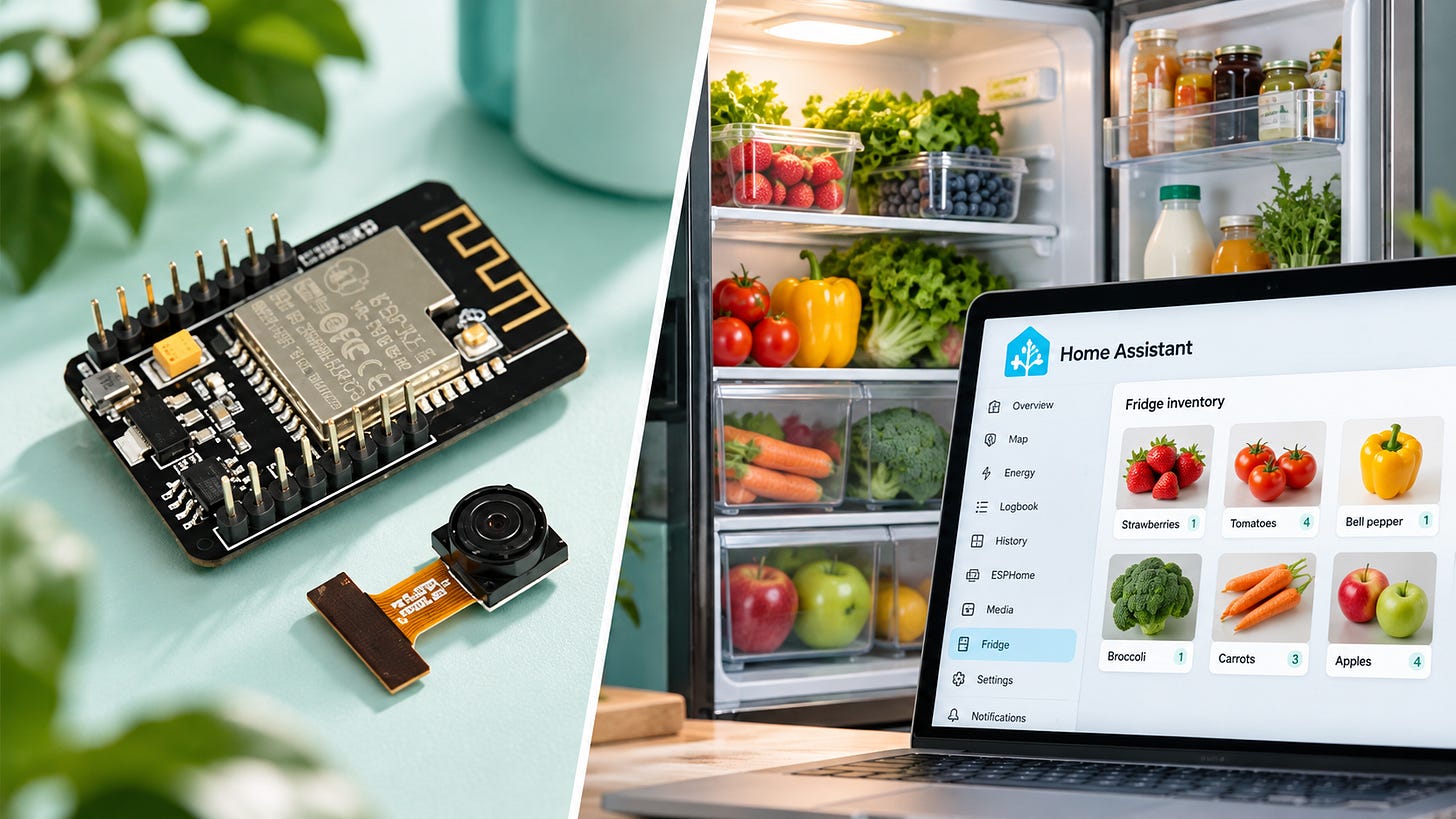 DIY AI fridge camera with Home Assistant: Full ESP32-CAM guide DIY AI fridge camera with Home Assistant: Full ESP32-CAM guide