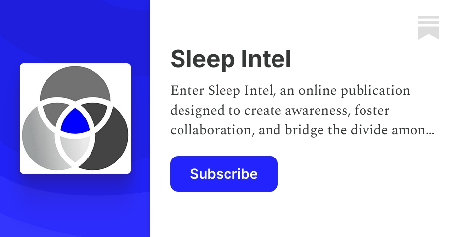 Sleep Intel | Jason Tierney | Substack