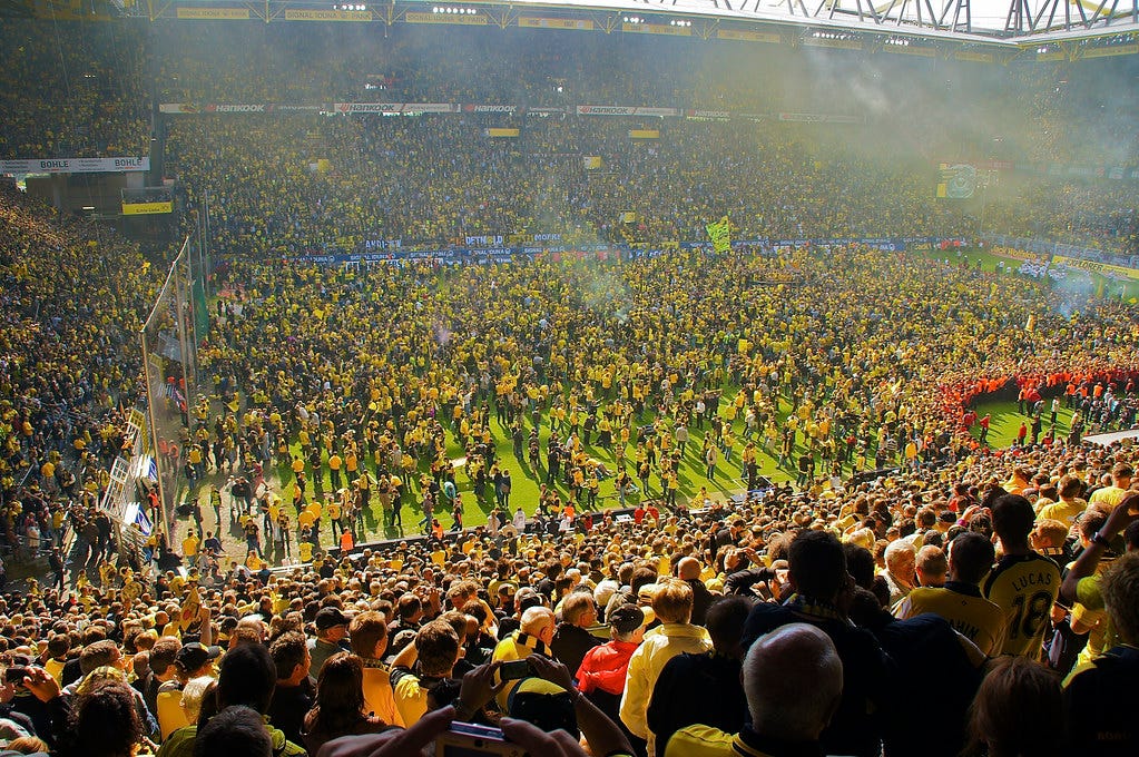 Masses on the playground