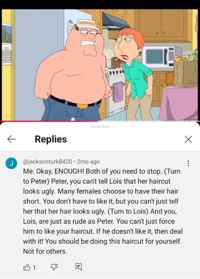 Guys stop fighting! : r/superseriousfamilyguy