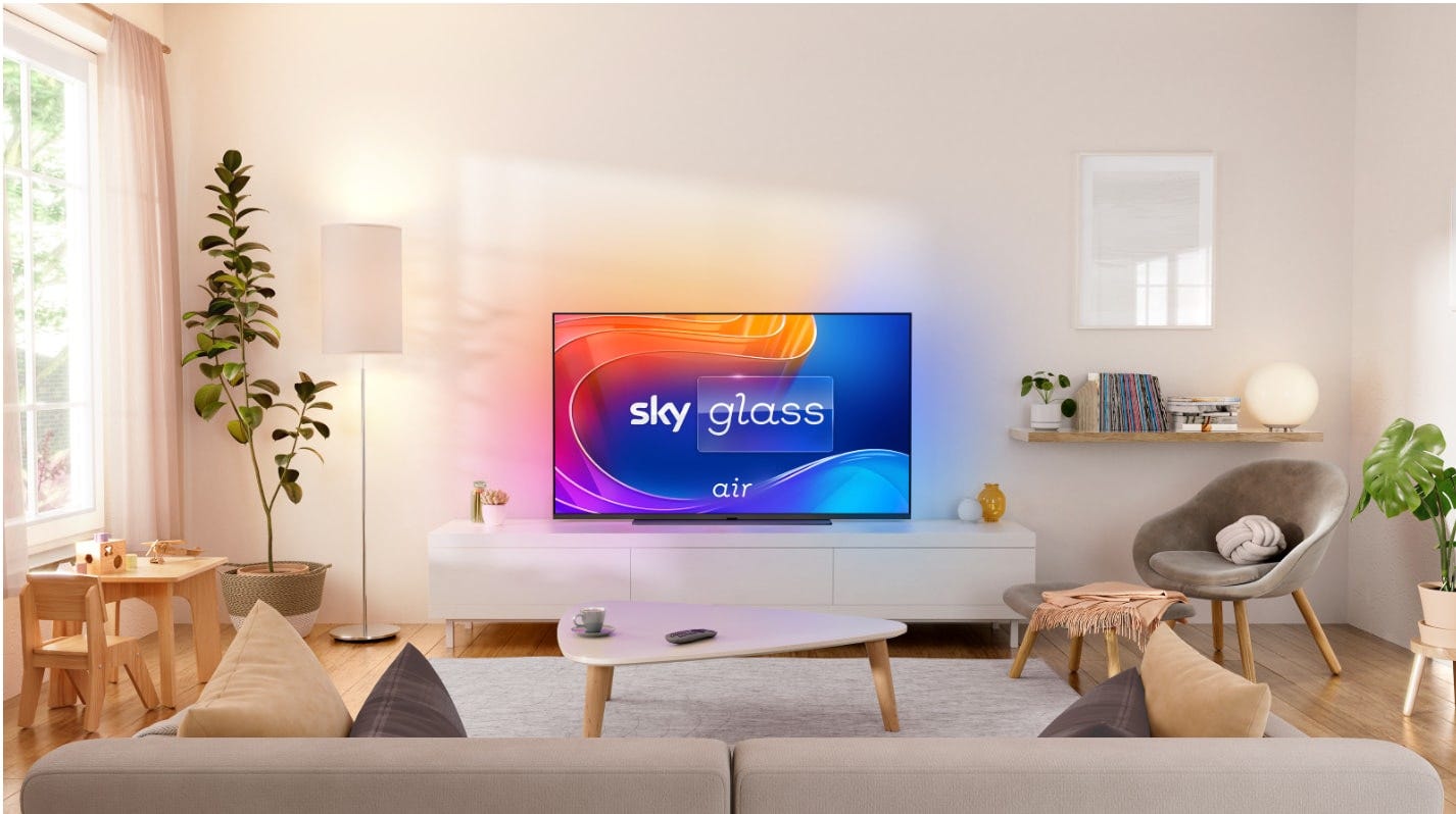Introducing Sky Glass Air, the newest addition to Sky's TV range – from  just £6/month | Sky Group