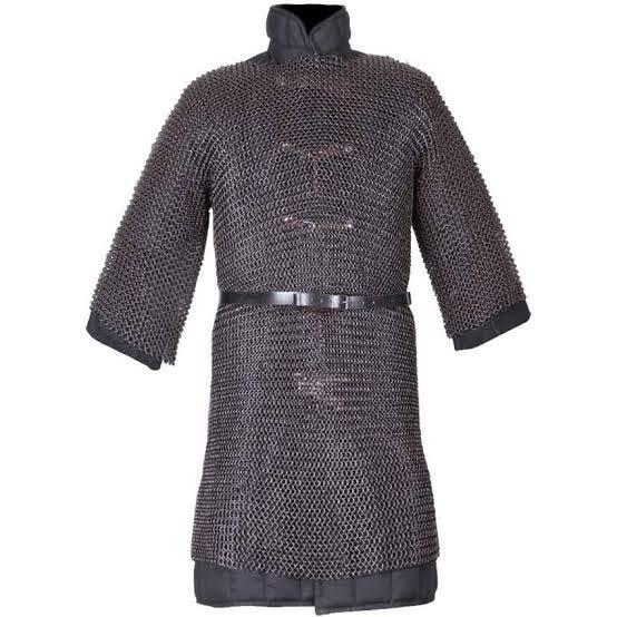John Blackened Chainmail Hauberk - MY100625 - Medieval Collectibles