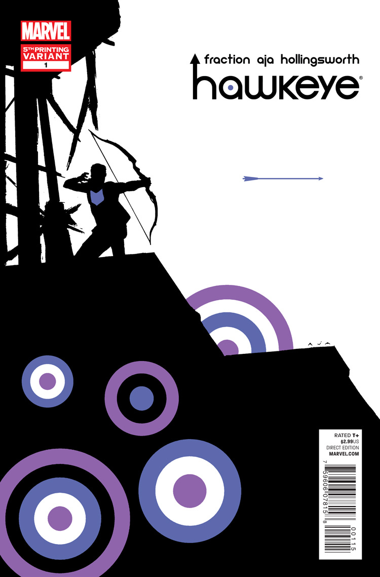 Hawkeye (2012) #1 (Aja 5th Printing Variant) | Comic Issues | Marvel Hawkeye (2012) #1 (Aja 5th Printing Variant) | Comic Issues | Marvel