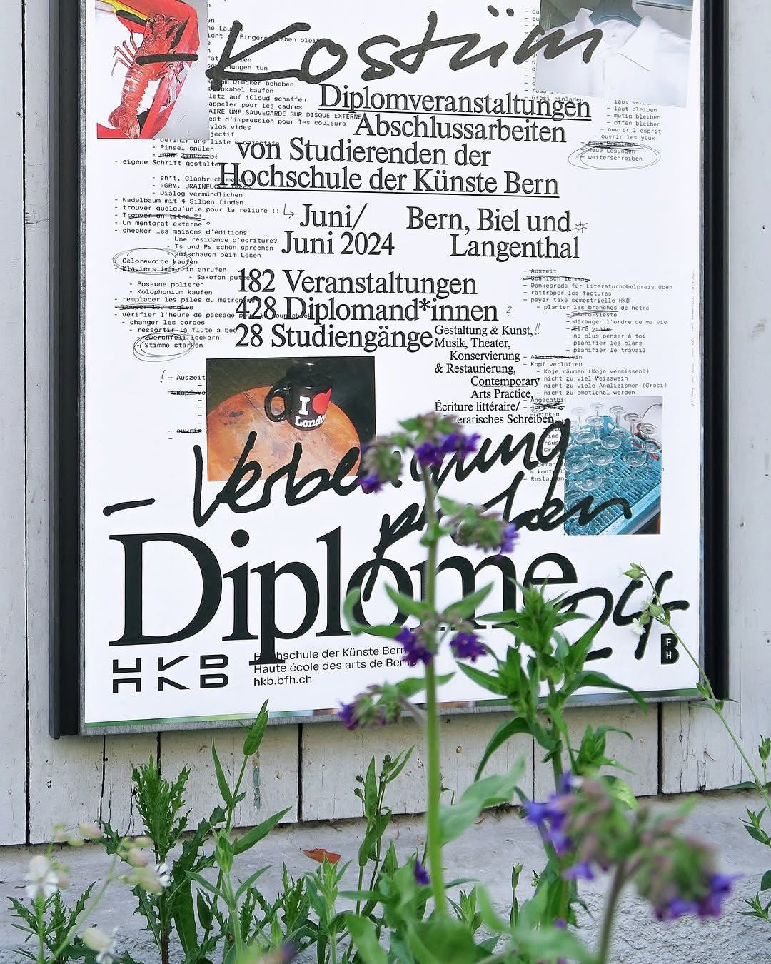 Jonas Bader – Cyrill Heinen / [internship at] Atelier HKB, To-Do: HKB Diplomkampagne 24, HKB Viskom, HKB Bern, 2024 [Typographic Poster Design Inspiration]