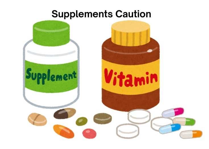 checking ingredients for excessive amounts of vitamins and minerals