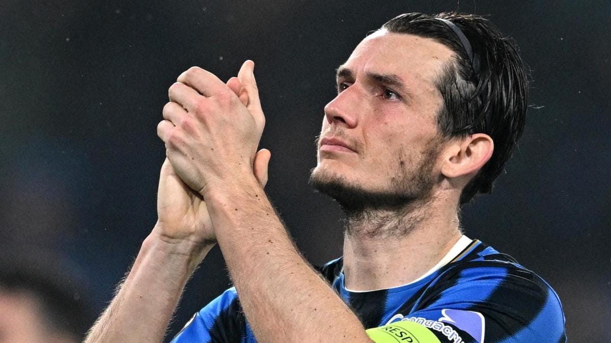 De Roon makes history and writes an emotional letter to Bergamo