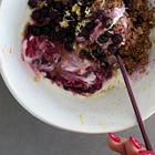 Lemon Blueberry Crunch Yogurt Bowl