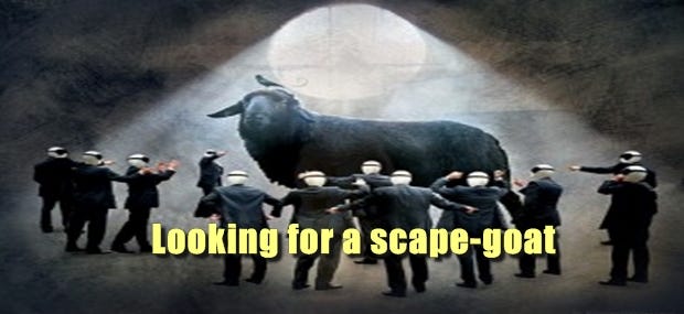 Looking For A Scape-Goat - The Falling Darkness