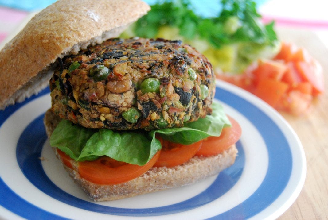Burgers with bean