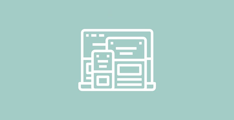 graphic icon showing multiple screens of different sizes including desktop, tablet and phone graphic icon showing multiple screens of different sizes including desktop, tablet and phone