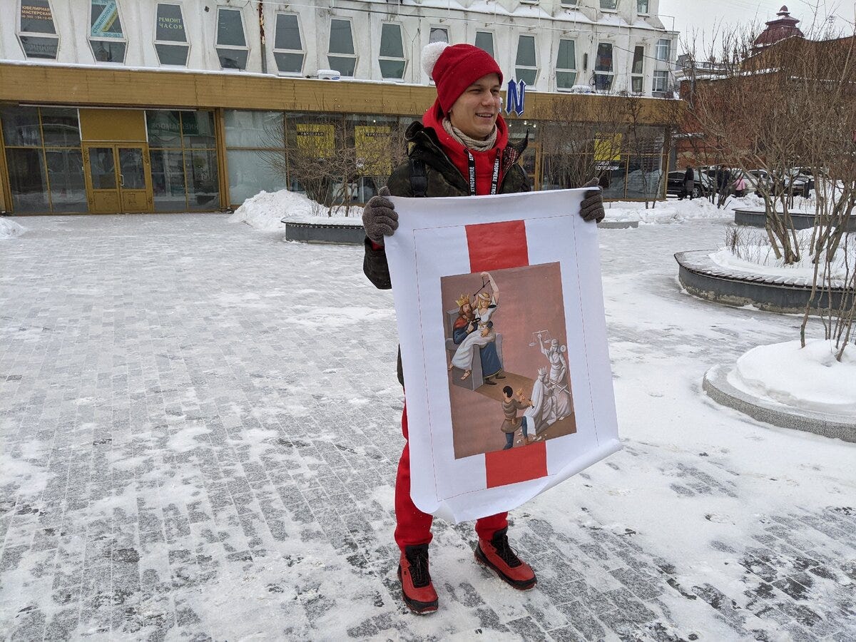 Три-два-раз, Путин — пид@ас! Репортаж с митинга Навального в Иркутске