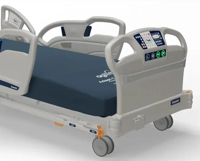 Essentia, le lit intelligent d’Agiliti, conçu par et pour les professionnels de santé Essentia, le lit intelligent d’Agiliti, conçu par et pour les professionnels de santé