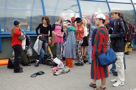 Zdjęcia z akcji "Metamorfoza" organizowanej w 2005 roku.