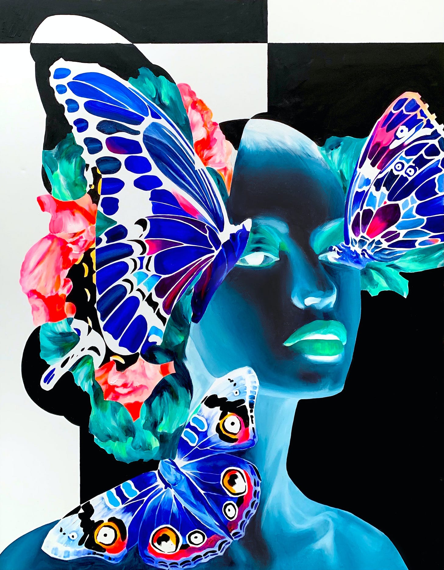 Butterflies #1 ~ Canvas Painting