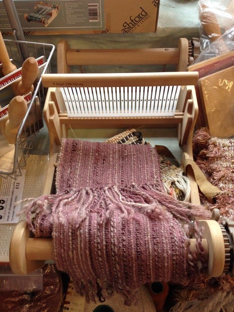 Weaving Loom at Winghams Weaving Loom at Winghams