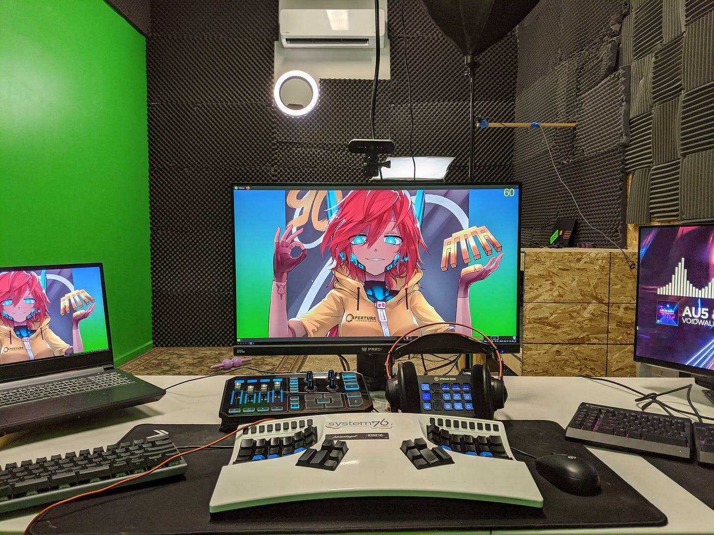 ThePrimeagen's current desk setup ThePrimeagen's current desk setup