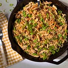 one pan ginger-lime chicken stir fry