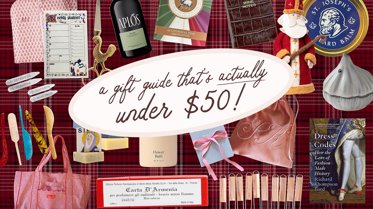 An under $50 gift guide for everyone on your list
