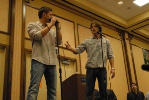 Keeping it real. Photo by Lizz Sisson Keeping it real. Photo by Lizz Sisson