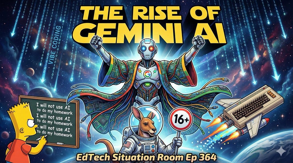 EdTechSR Episode 364: The Rise of Gemini AI