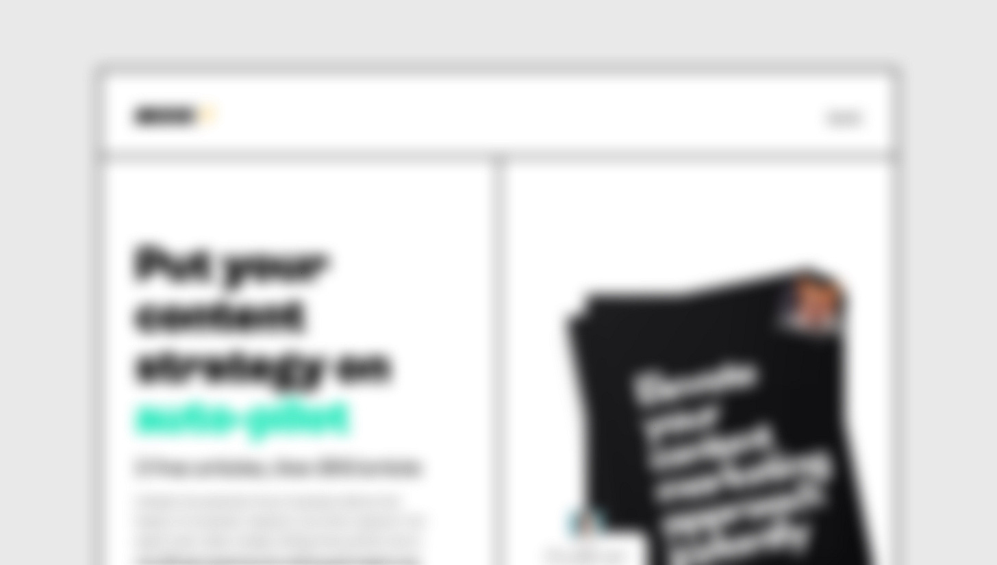 AI Productized Content Agency