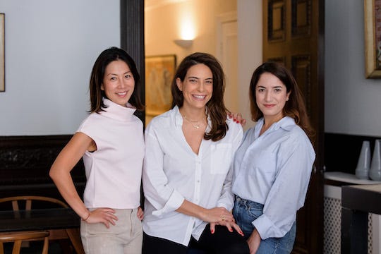 Pact Founding Partners (L to R) Tong Gu, Reem Mobassaleh Wyndham and Monik Pham