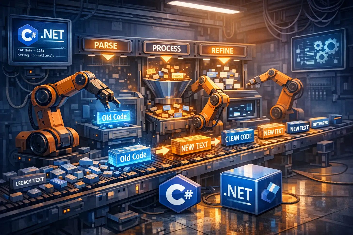 C# Regex Replace and Split: MatchEvaluator, EnumerateSplits, and Substitutions