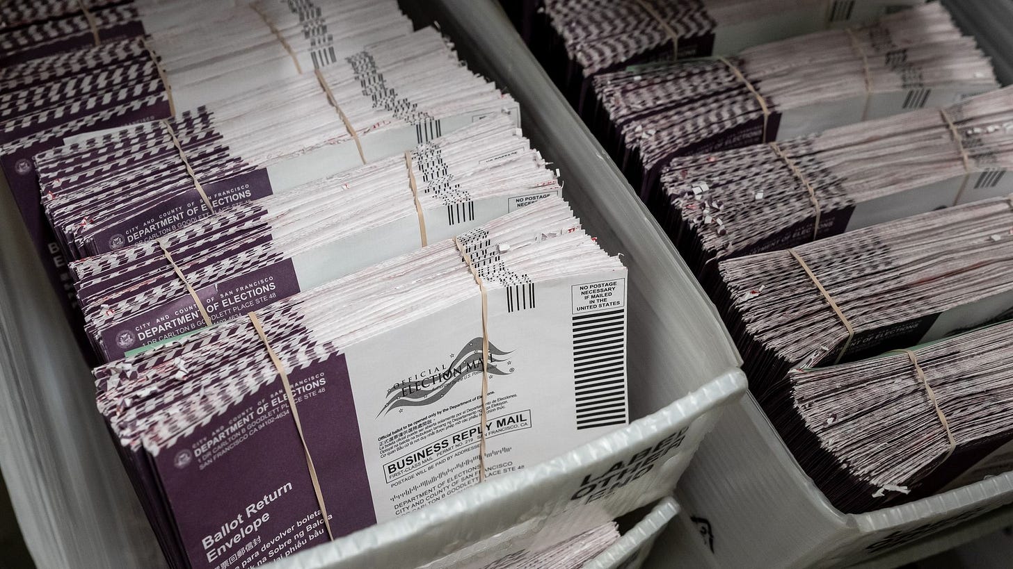 California vows to fight Trump's mail-in voting order - Axios San Francisco