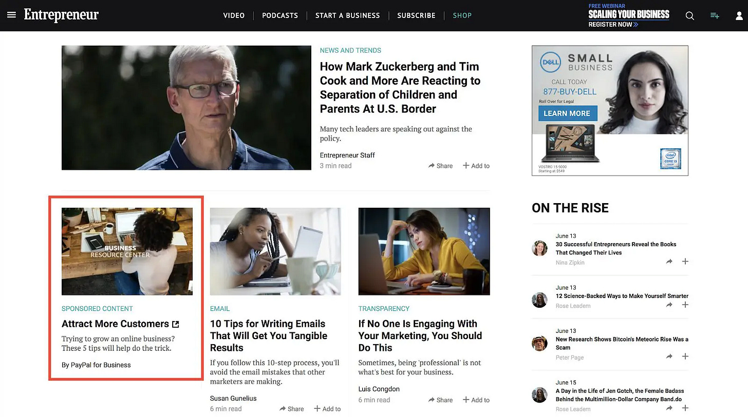 Mastering B2B native advertising: trends, cases and tools Mastering B2B native advertising: trends, cases and tools