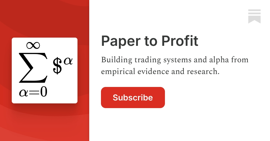 Paper to Profit | Stuart Farmer | Substack