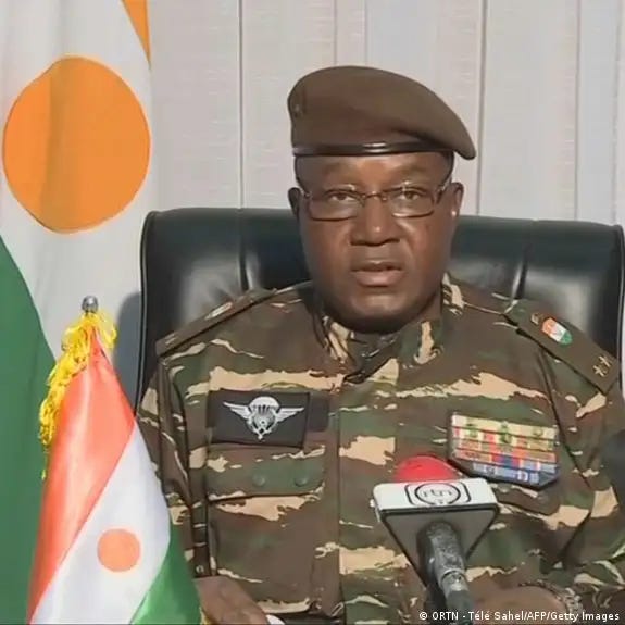 General Abdourahamane Tchiani declares himself as new leader of Niger after taking seizing power in a coup General Abdourahamane Tchiani declares himself as new leader of Niger after taking seizing power in a coup