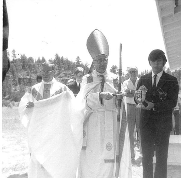 Dedication of the current church.