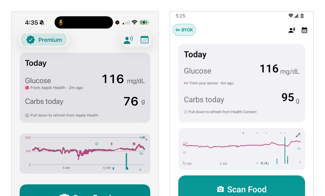 Your Dexcom Is Live. Apple Health and Health Connect Are Three Hours Behind.