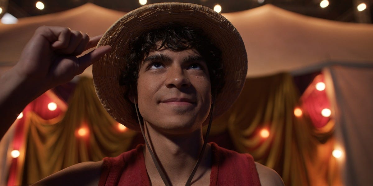 Iñaki Godoy as Monkey D. Luffy in ‘One Piece’ Season 2.