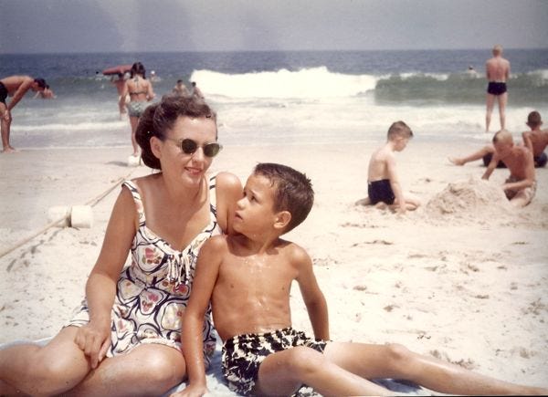 at the shore