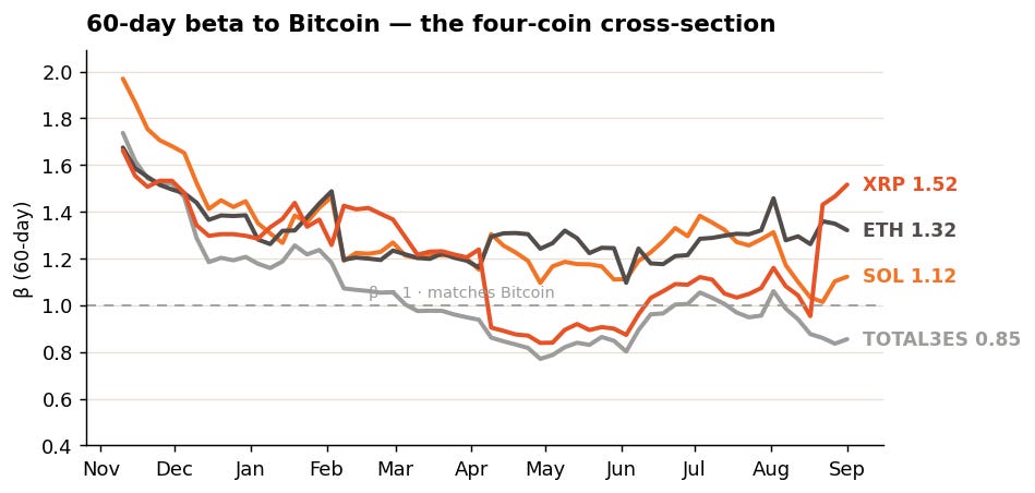 hayloo altcoin tax week 36 cross sectiion btc xrp sol eth doge hayloo altcoin tax week 36 cross sectiion btc xrp sol eth doge