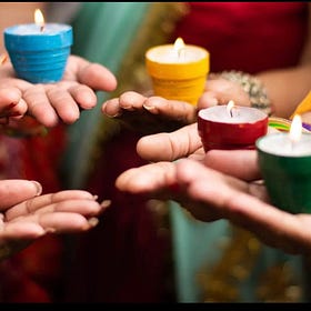 From Paper Waste to Eco Diyas: A Journey in Photos