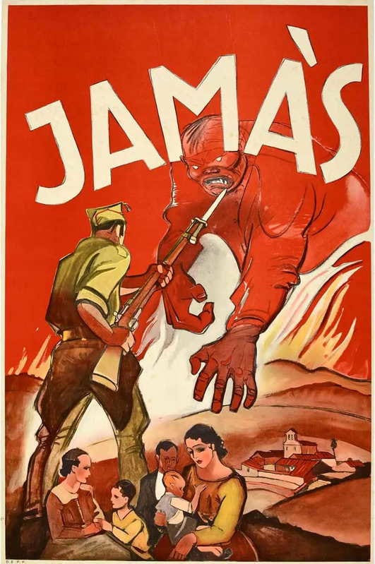 spanish civil war propaganda jamas