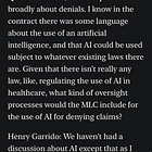 AI Denials in The Newly Proposed NYCEPPO Healthcare Plan
