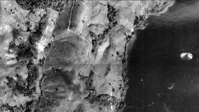 r/UFOs - aerial view of a land