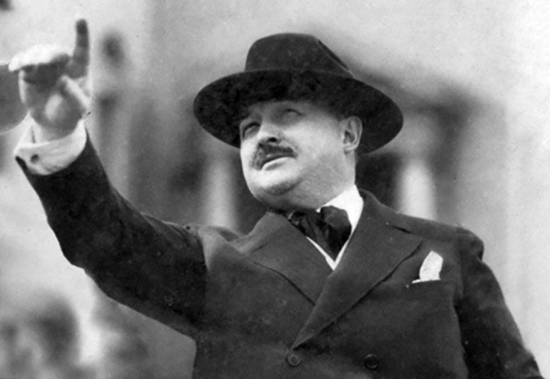 Architect John A. Eberson in the 1920s.