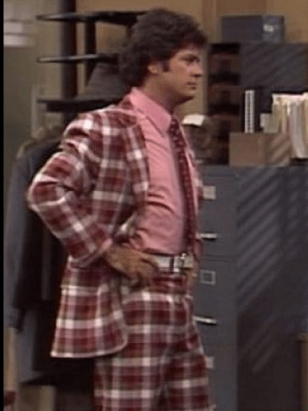 Fashion icon Herb Tarlek : r/70s