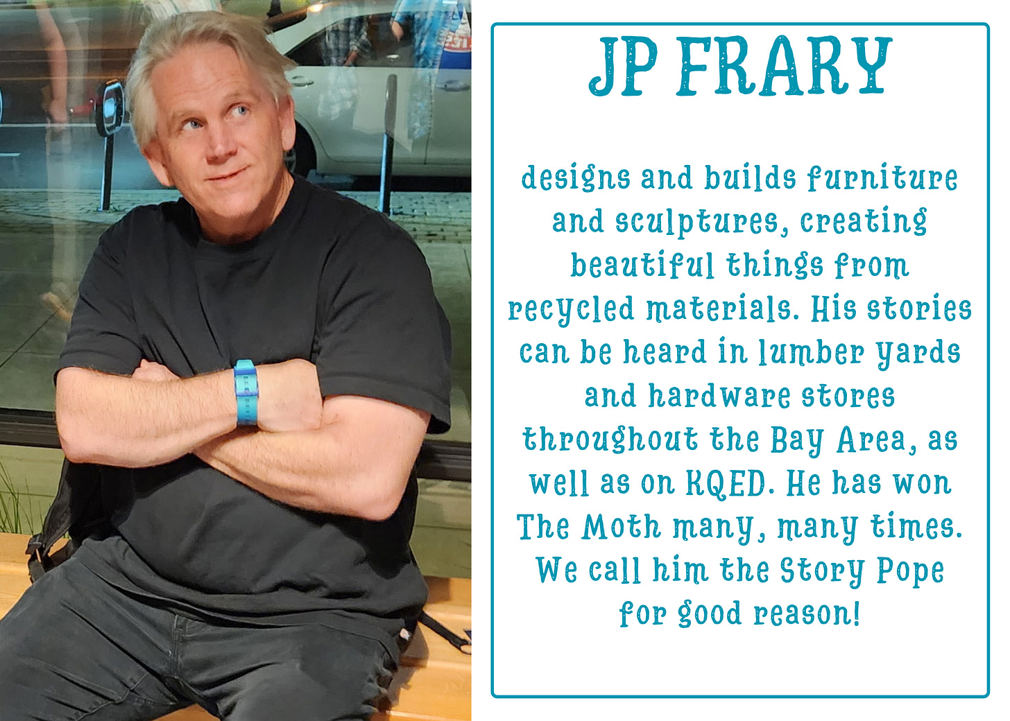 JP Frary is a featured storyteller