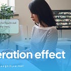 Generation effect in learning: you are a generative engine